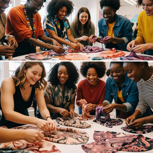 Custom DIY Silk Scarf Partè